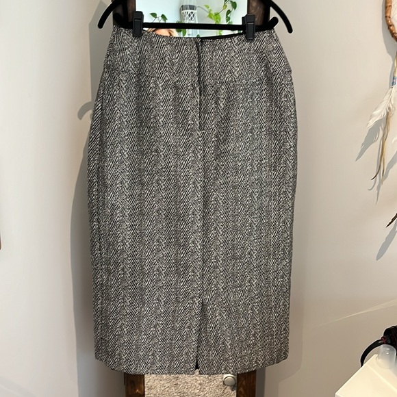 Vtg Debbie Shuchat long wool blend skirt - Picture 2 of 6